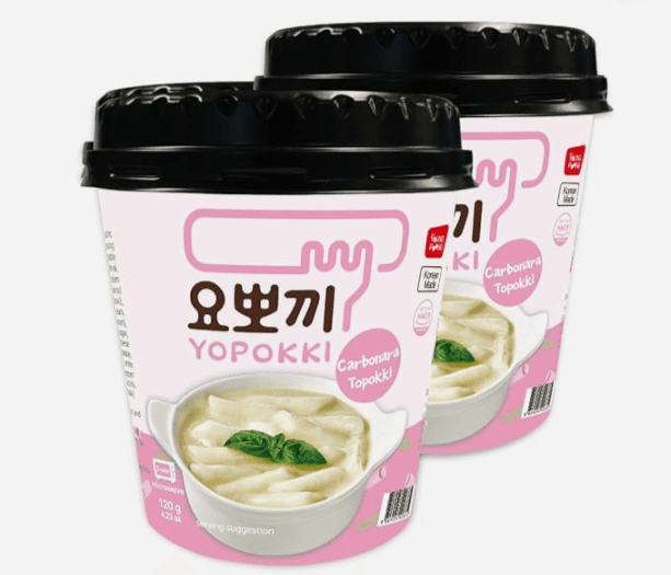 Carbonara Tteokbokki Cup