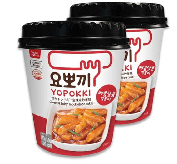 Sweet & Mild Spicy Tteokbokki Cup